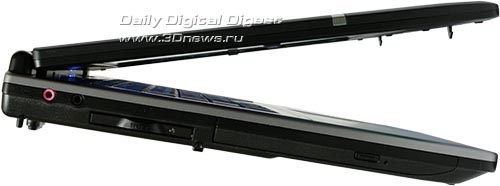 Fujitsu-SIEMENS Amilo Xi2428. Вид слева.
