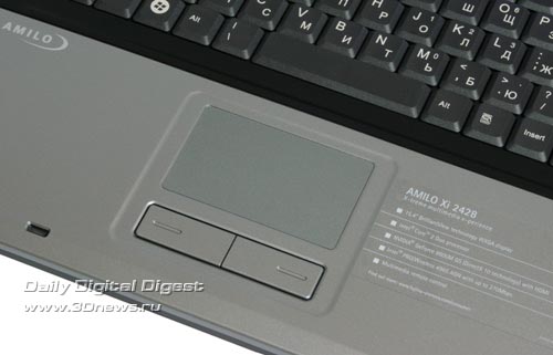 Fujitsu-SIEMENS Amilo Xi2428. Сенсорная панель.