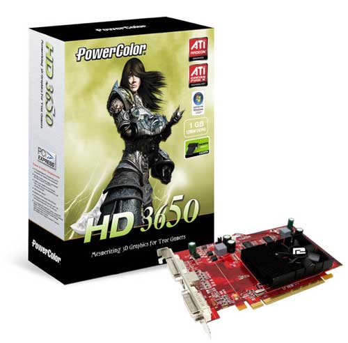 PowerColor HD 3650 1GB DDR2