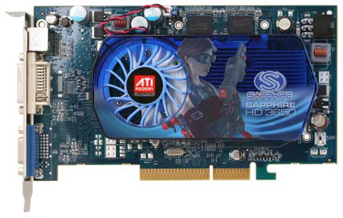 Sapphire Radeon HD 3650 512MB GDDR3 AGP