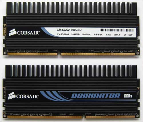 Corsair DOMINATOR DDR3-1800 4GB Memory Kit