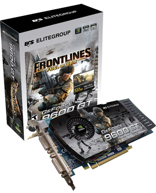 CS GeForce 9600 GT Graphics Card Frontlines Limited Edition