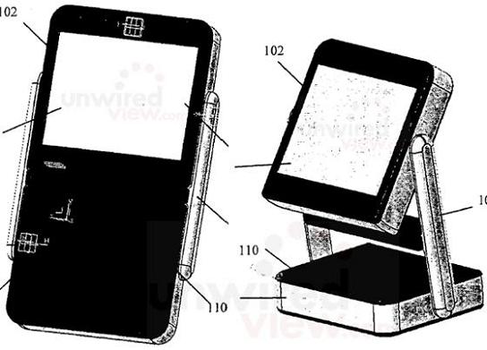 Телефон с подставкой от Nokia