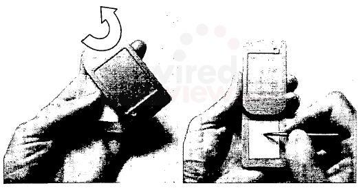 Nokia swivel с сенсорной панелью