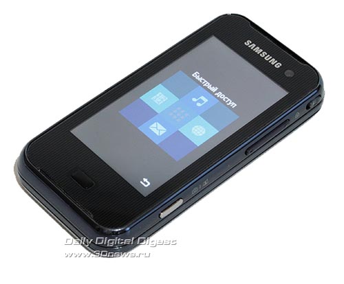 Samsung F700. Вид общий.