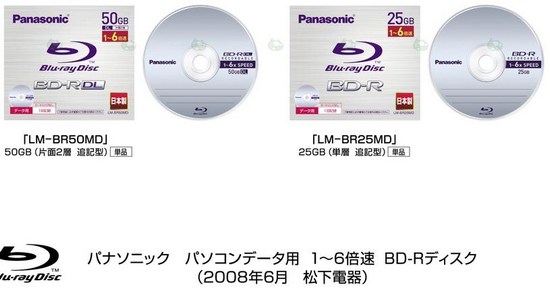 Panasonic Blu-ray Disc 6x