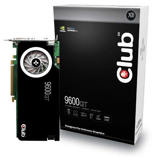 Club 3D 9600GT 512MB