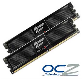 OCZ 4GB Fatal1ty DDR3-1333 Memory Kit