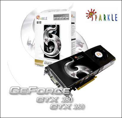 SPARKLE GeForce GTX 280 and GTX 260