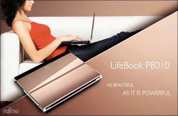 Fujitsu LifeBook P8010 Limited Pink Gold Edition