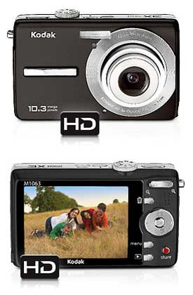 В семье «цифрокомпактов» Kodak EasyShare появились три новинки