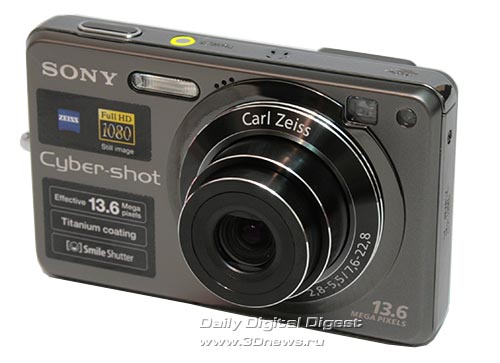 Sony Cyber-shot DSC-W300. Вид общий