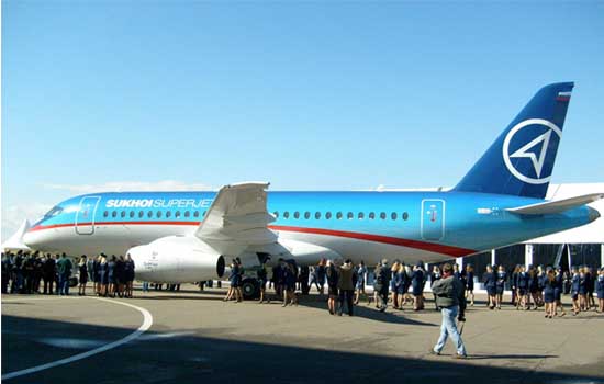Sukhoi super jet 100