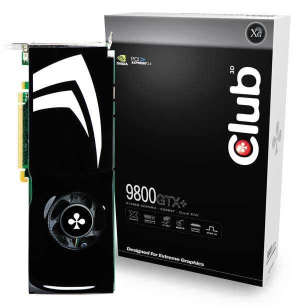 Club 3D 9800GTX+ 512MB