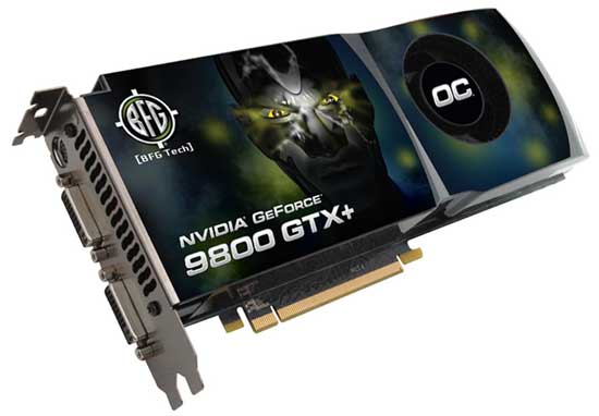 BFG NVIDIA GeForce 9800 GTX+ OC 512MB