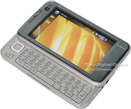 Nokia N810. Клавиатурный блок