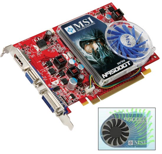MSI N9500GT-MD512 D2
