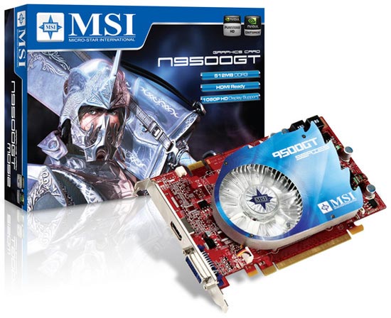 MSI N9500GT-MD512