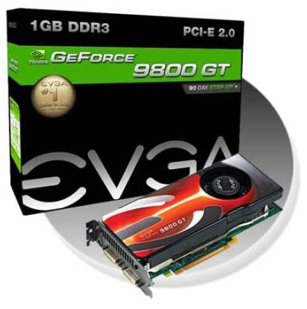 EVGA GeForce 9800 GT 1GB GDDR3 AKIMBO