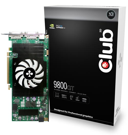 Club 3D 9800GT 512MB