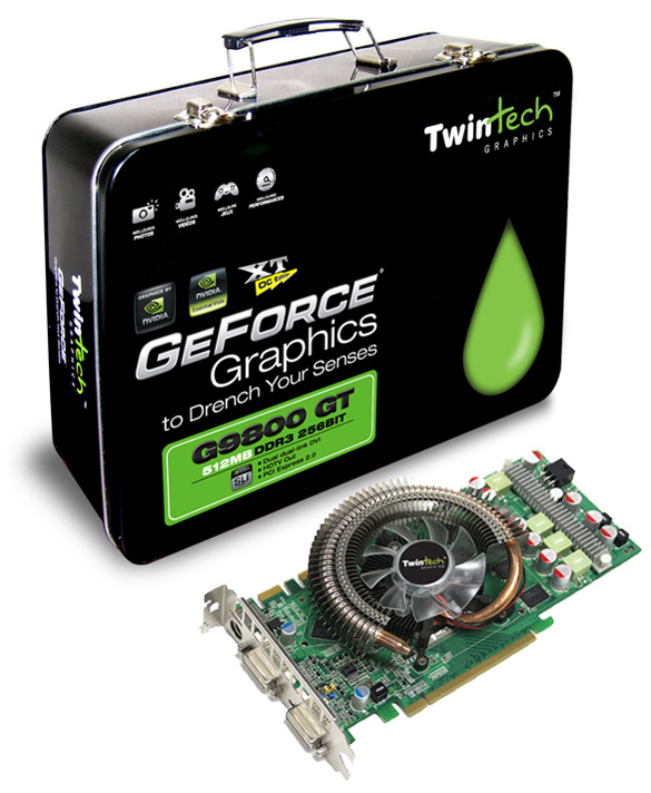 TwinTech GeForce 9800 GT XT
