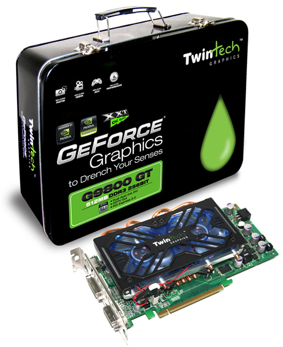 TwinTech GeForce 9800 GT XXT