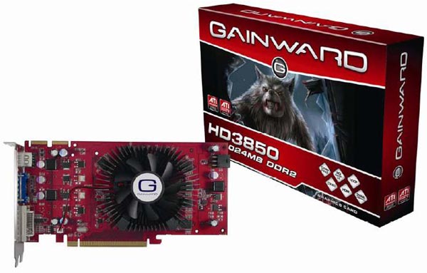 Gainward HD 3850 1024MB
