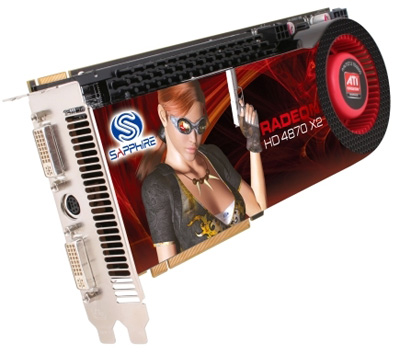 Sapphire Radeon HD 4870 X2 2GB GDDR5