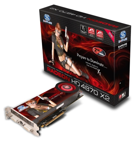 Sapphire Radeon HD 4870 X2 2GB GDDR5