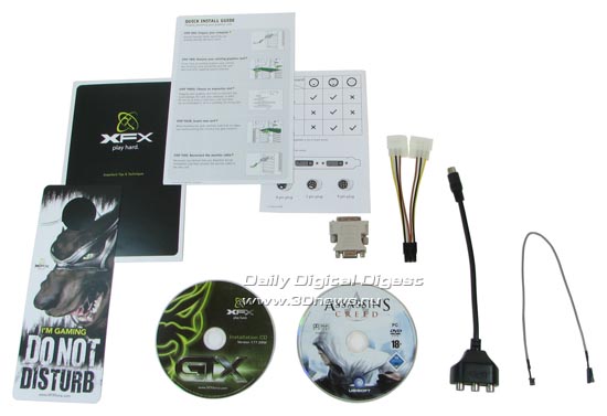 Package bundle for XFX GTX 280 XXX