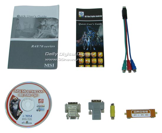 Package bundle for MSI HD 4870
