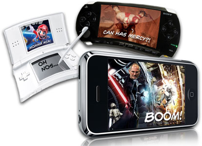 iPhone ������ DS � PSP