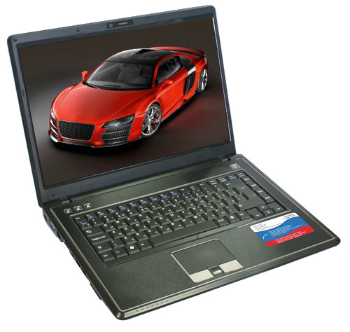 RoverBook Voyager V558: российская новинка на базе Intel Montevina