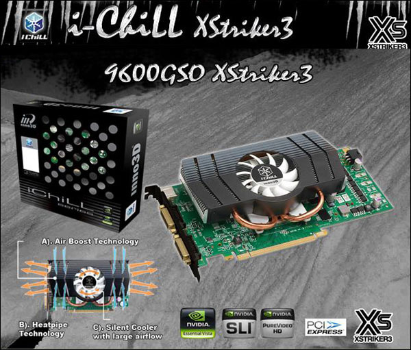 Inno3D i-Chill 9600GSO XStriker3
