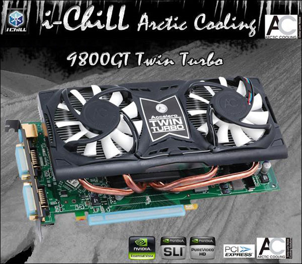 Inno3D i-Chill 9800GT Twin Turbo