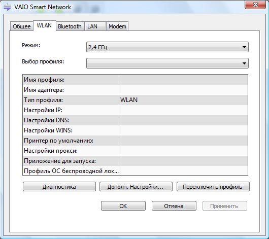 Sony VAIO VGN-SZ7RVN/X. ��������� ������������ ���������� � ������� VAIO Smart Network