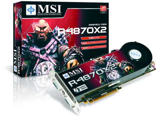 MSI R4870X2-T2D2G