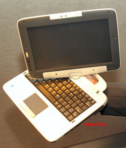 IDF SF 2008: Classmate PC превратился в планшет с сенсорным дисплеем