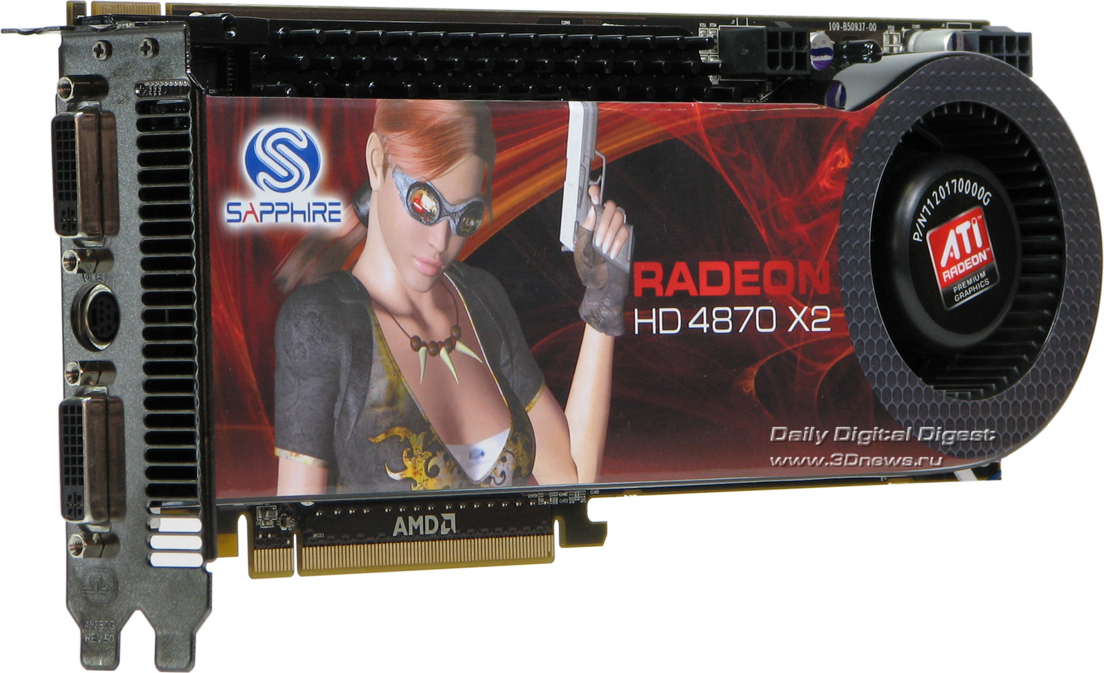 Sapphire Radeon HD 4870 X2 – самая быстрая в мире видеокарта