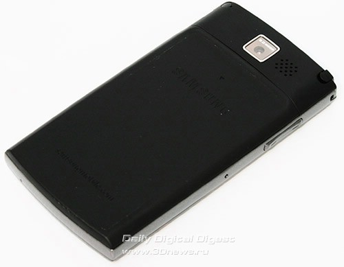 Samsung SGH i780. Вид сзади
