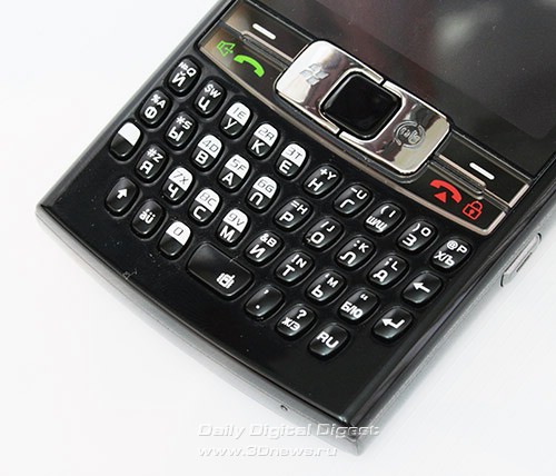 Samsung SGH i780. Клавиатура