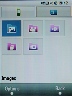 Samsung F480 Touchwiz. Файловый навигатор - 2
