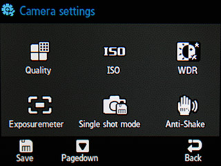 Samsung F480 Touchwiz. Режим камеры - 5