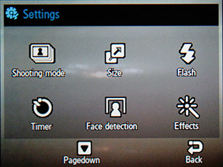 Samsung F480 Touchwiz. Режим камеры - 8