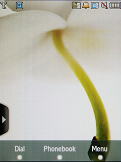 Samsung F480 Touchwiz. Режим Widget -1