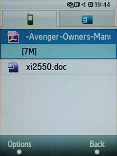 Samsung F480 Touchwiz. Чтение документов MS Office и pdf файлов - 4