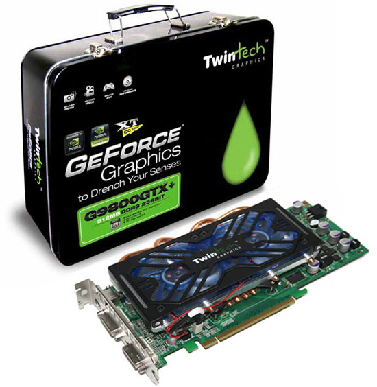 TwinTech NVIDIA GeForce 9800 GTX+ XT Edition