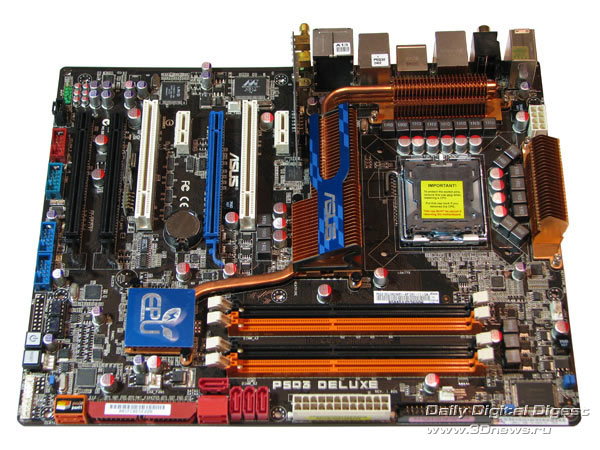 ASUS P5Q3 Deluxe-WiFi плата