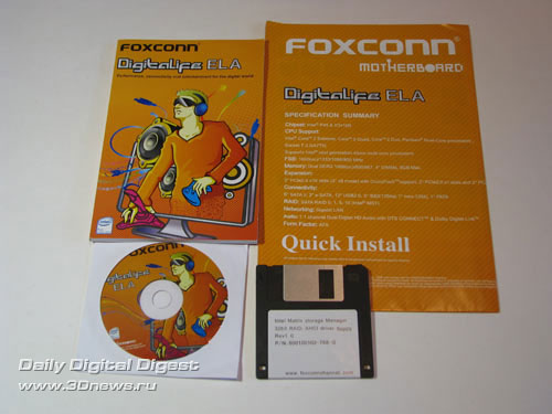 Foxconn ELA комплектация 1