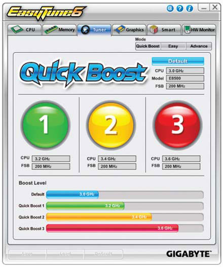 Gigabyte Quick Boost